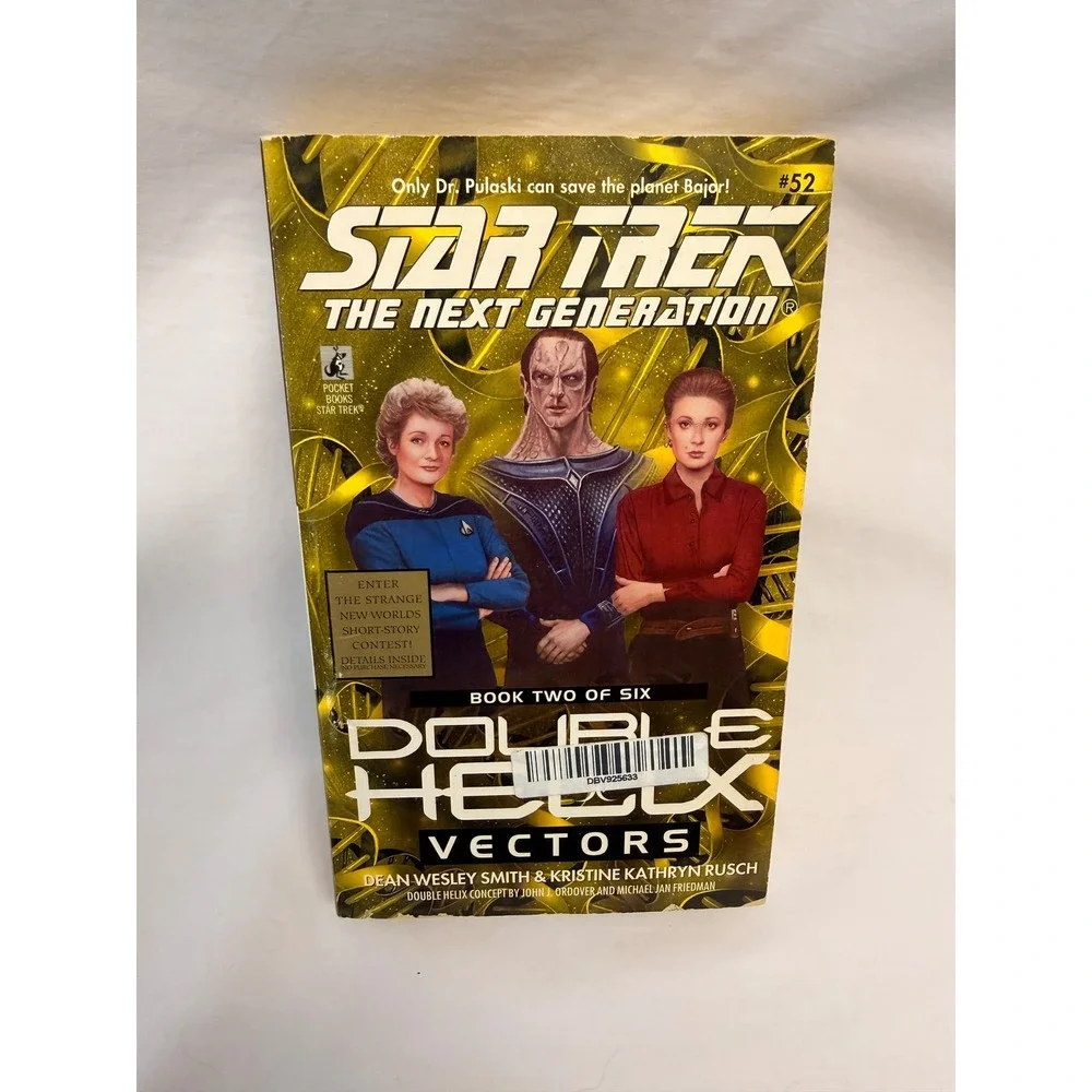 Star Trek The Next Generation Double Helix Books 1-5 Paperback Lot TNG Pocket